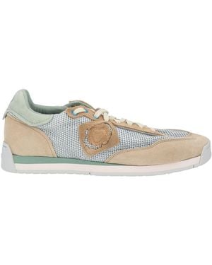 Satorisan Sneakers Leather, Textile Fibers - White