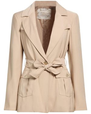 Kaos Blazer Viscose, Polyester - Natural