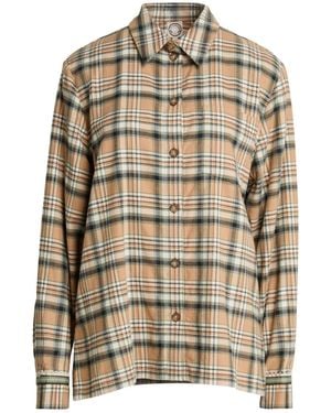 Ines De La Fressange Paris Camel Shirt Cotton - Natural