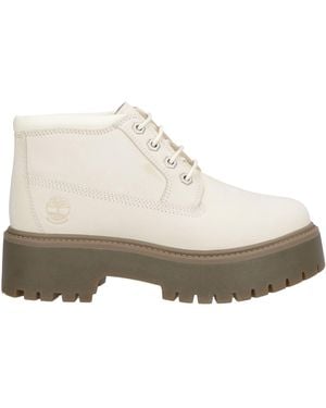 Timberland Botines De Caña Alta - Blanco