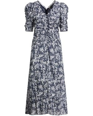 Sea Maxi Dress Cotton - Gray