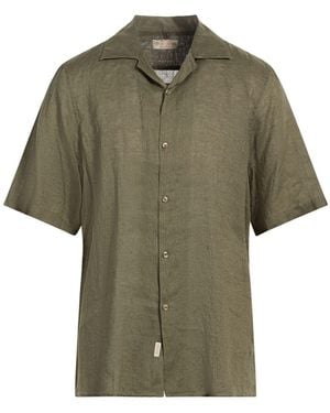 Impure Military Shirt Linen - Green