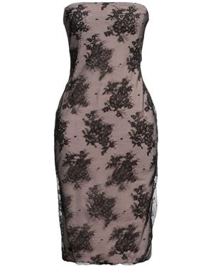 N°21 Midi Dress - Brown