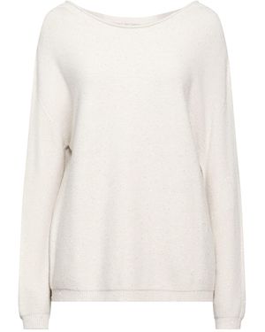 Oltre Sweater Viscose, Polyamide, Polyester - White