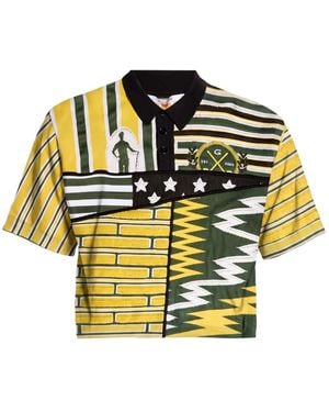 PDF Military Polo Shirt Viscose, Polyester, Cotton - Yellow