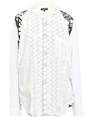 Comme des Garçons Shirt Polyester - White