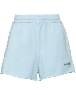 Replay Shorts & Bermuda Shorts Cotton - Blue