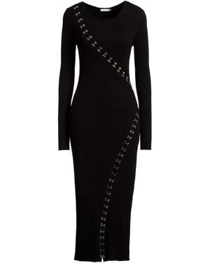 Patrizia Pepe Midi Dress - Black