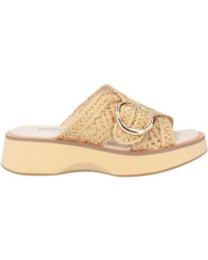 Emanuélle Vee Sandals - Natural