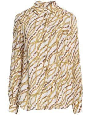 MICHAEL Michael Kors Shirt In Georgette - Natural