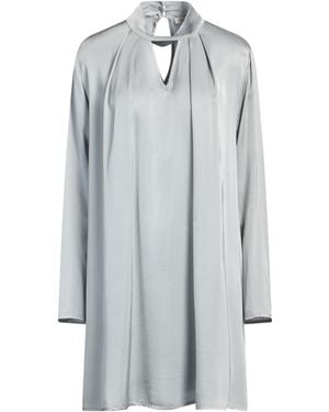 Manila Grace Mini Dress Viscose - Grey