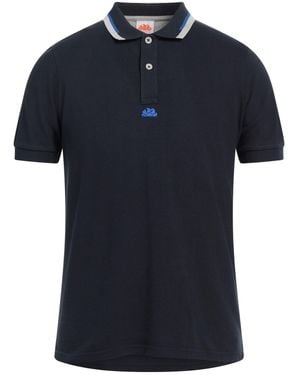 Sundek Midnight Polo Shirt Cotton - Blue