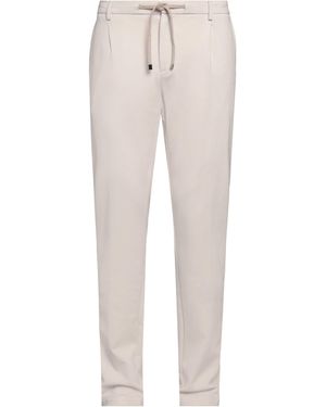 Yan Simmon Trousers Cotton, Polyamide, Elastane - Natural