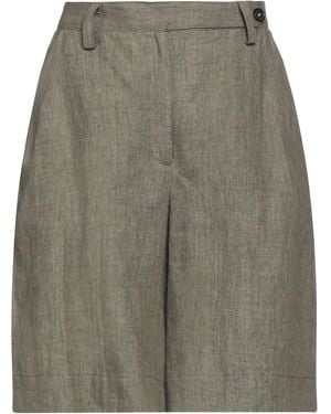 Massimo Alba Shorts & Bermuda Shorts Linen - Gray