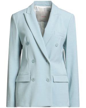 Jucca Sky Blazer Viscose, Polyester, Elastane - Blue