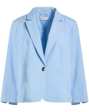 Diana Gallesi Sky Blazer Polyester, Viscose, Elastane - Blue