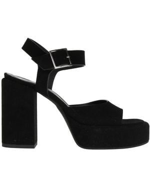 Giampaolo Viozzi Sandals Leather - Black