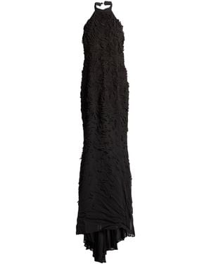 Amen Maxi Dress Viscose - Black