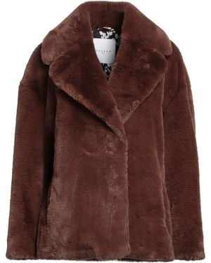 Gaelle Paris Shearling- & Kunstfell - Braun