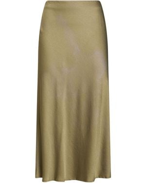 DRYKORN Military Midi Skirt Acetate, Elastane - Green