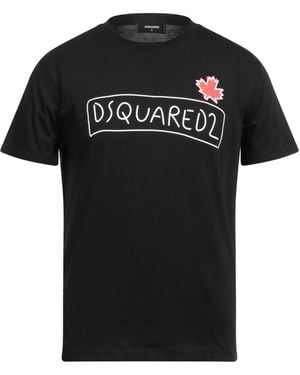 DSquared² T-shirts - Schwarz