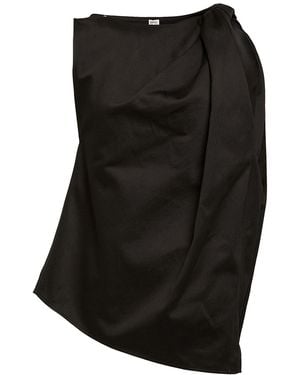 TOTEME Top Organic Cotton, Linen - Black