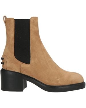 Tod's Sand Ankle Boots Leather - Brown
