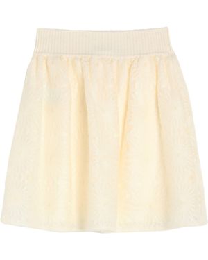 Alberta Ferretti Mini Skirt - Natural