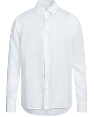 RICHARD OWE'N Shirt Linen - White