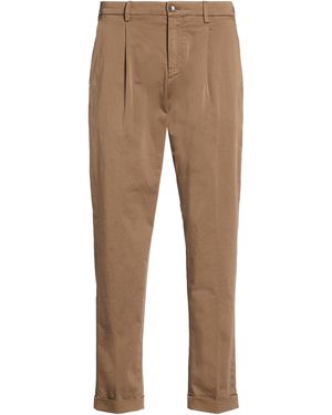 Briglia 1949 Trousers Cotton, Elastane - Natural