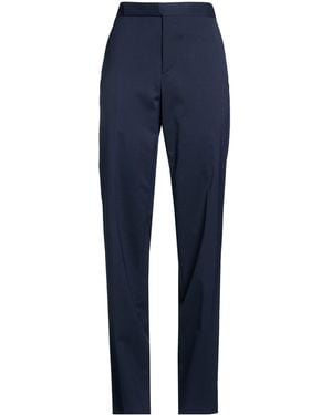 Lardini Trousers Polyester, Wool, Elastane - Blue