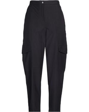 DKNY Trousers Elastomultiester, Cotton, Elastane - Blue