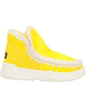 Mou Ankle Boots - Yellow