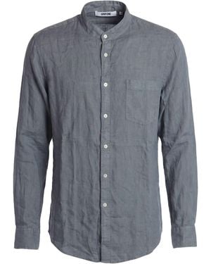Grifoni Shirt Linen - Blue
