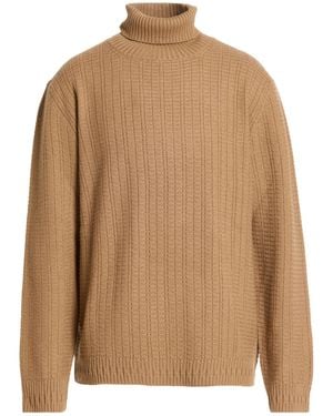 Alpha Studio Rollkragenpullover - Braun