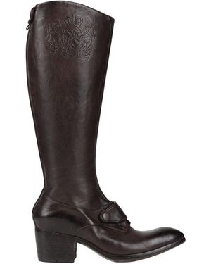 Alberto Fasciani Dark Boot Leather - Brown