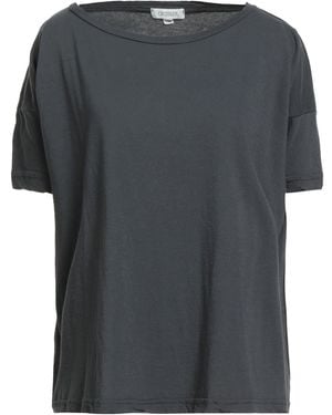 Crossley Charcoal T-Shirt Cotton - Black