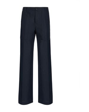 Department 5 Pants Polyester - Blue