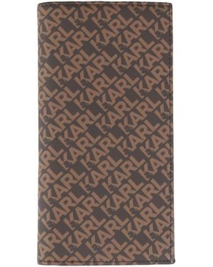 KARL LAGERFELD Wallet - Brown
