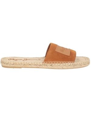 Pepe Jeans Camel Espadrilles Leather - Brown