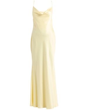 ACTUALEE Maxi Dress - Metallic