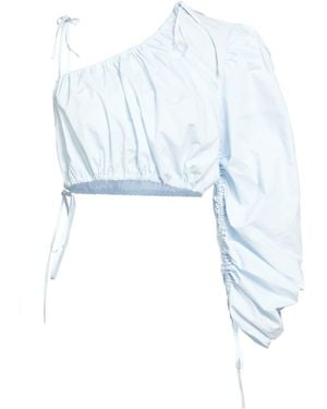 Isabelle Blanche Top Cotton - Blue
