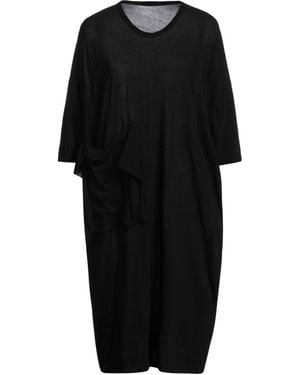 Y's Yohji Yamamoto Mini Dress Cotton - Black