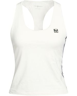 Tory Burch Top Polyester, Elastane - White