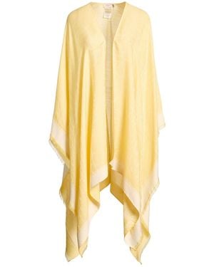 Agnona Cape Cashmere, Cotton, Silk - Yellow