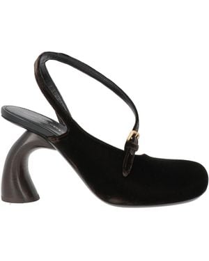 Dries Van Noten Pumps Textile Fibers - Black