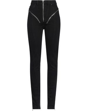 Mugler Jeans Cotton, Elastane - Black