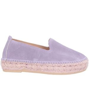 Manebí Espadrilles Leather - Purple