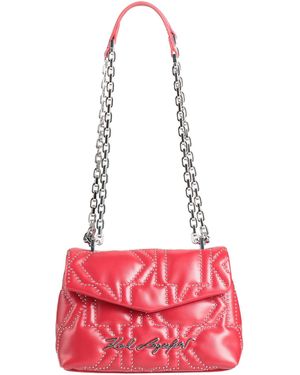 Karl Lagerfeld Shoulder Bag - Red