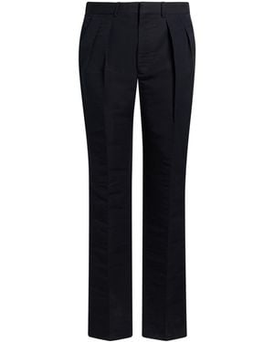 Tom Ford Midnight Pants Cotton, Silk - Blue